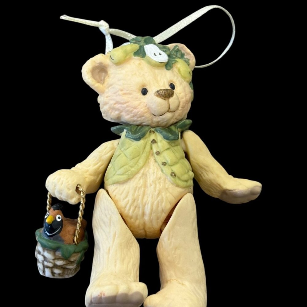 Gift Bearers 2005 Porcelain Bear Hallmark Ornament 7th & Final In Series